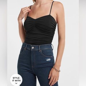 NWT Express - Body Contour Ruched Bodysuit